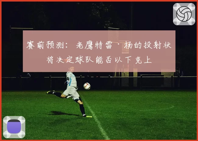 赛前预测：老鹰特雷·杨的投射状态将决定球队能否以下克上